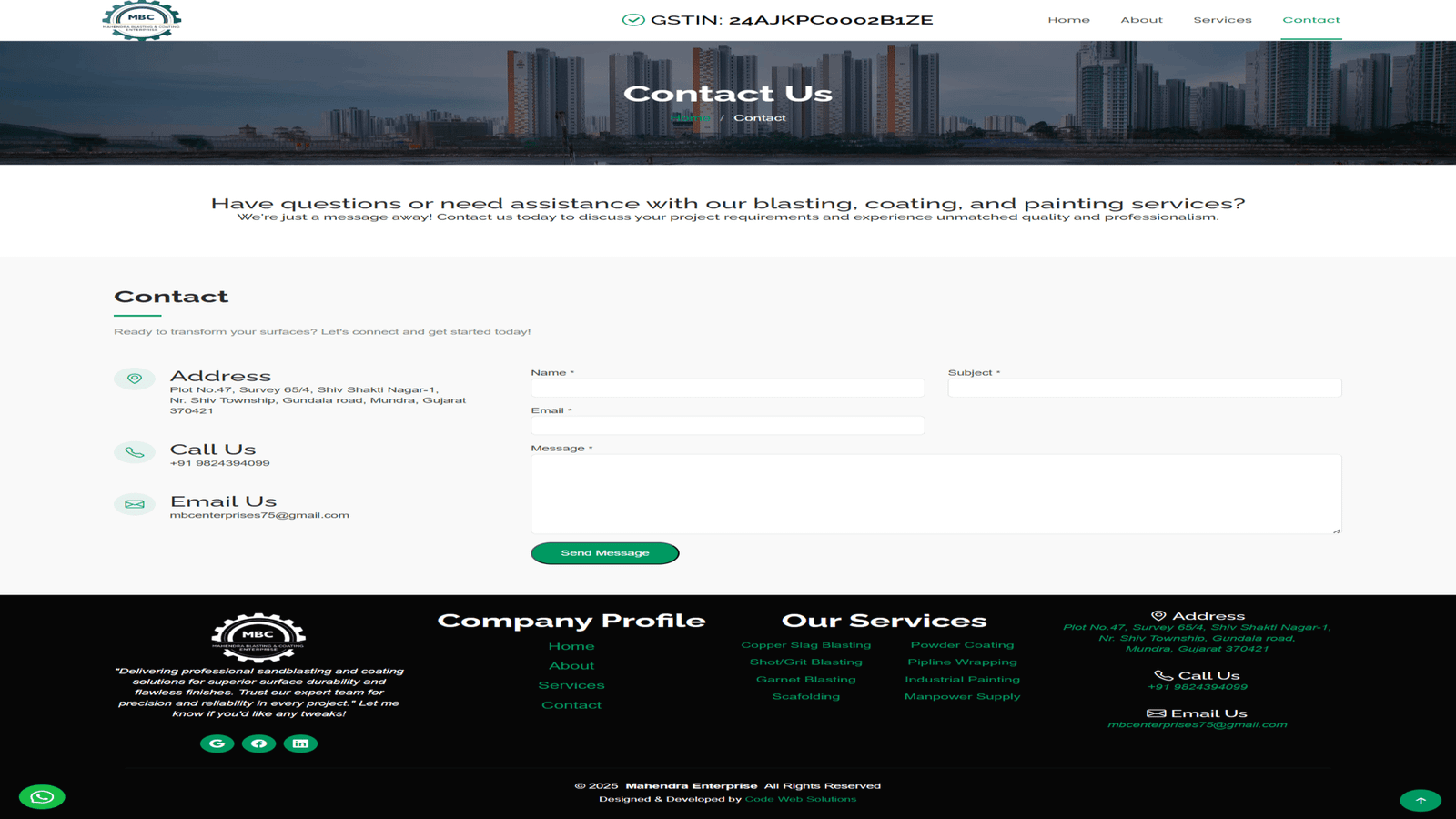 Enterprise Website